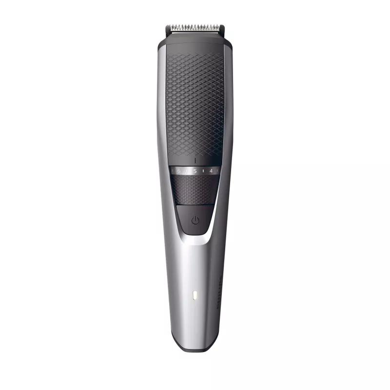 Beard trimmer Philips BEARDTRIMMER Series 3000 BT3239/15, 0.5 mm–10 mm, 20 length steps, USB rechargeable, Black/Silver