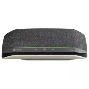 HP Poly Sync 10 USB-A USB-C Speakerphone, PC, Silver, 0.715 m, IP64, Windows 10, Windows 11, MacOS
