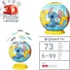 Ravensburger Disney Stitch 3D Puzzle Ball, 72 Pieces