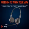 HP Poly Blackwire 3225 Stereo USB-C Headset +3.5mm Plug +USB-C/A Adapter (Bulk)