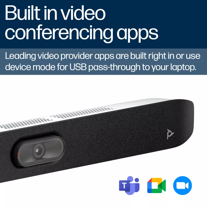 HP Poly Studio X32 All-In-One Video Bar No Power Supply