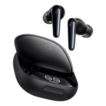 Headset Anker Liberty 4 Pro — In-ear TWS Bluetooth, USB Type-C, Black, for Calls, Music, Sport
