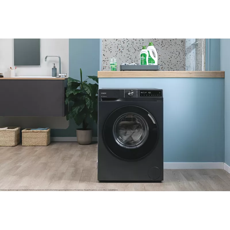 Candy BR 410B8G-S washing machine Front-load 10 kg 1400 RPM Anthracite