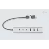 i-tec USB-C/USB-A Charging Metal HUB 7 port (3x USB-C, 4x USB-A)