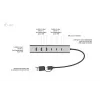 i-tec USB-C/USB-A Charging Metal HUB 7 port (3x USB-C, 4x USB-A)