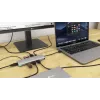 i-tec USB-C Metal Nano Docking Station 4K HDMI LAN with Power Delivery 100W + Universal Charger 100W