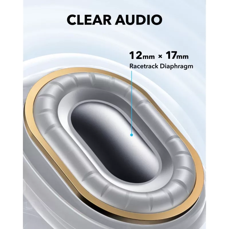 Anker Soundcore C40i Open-Ear Wireless Earbuds, Desert Bronze