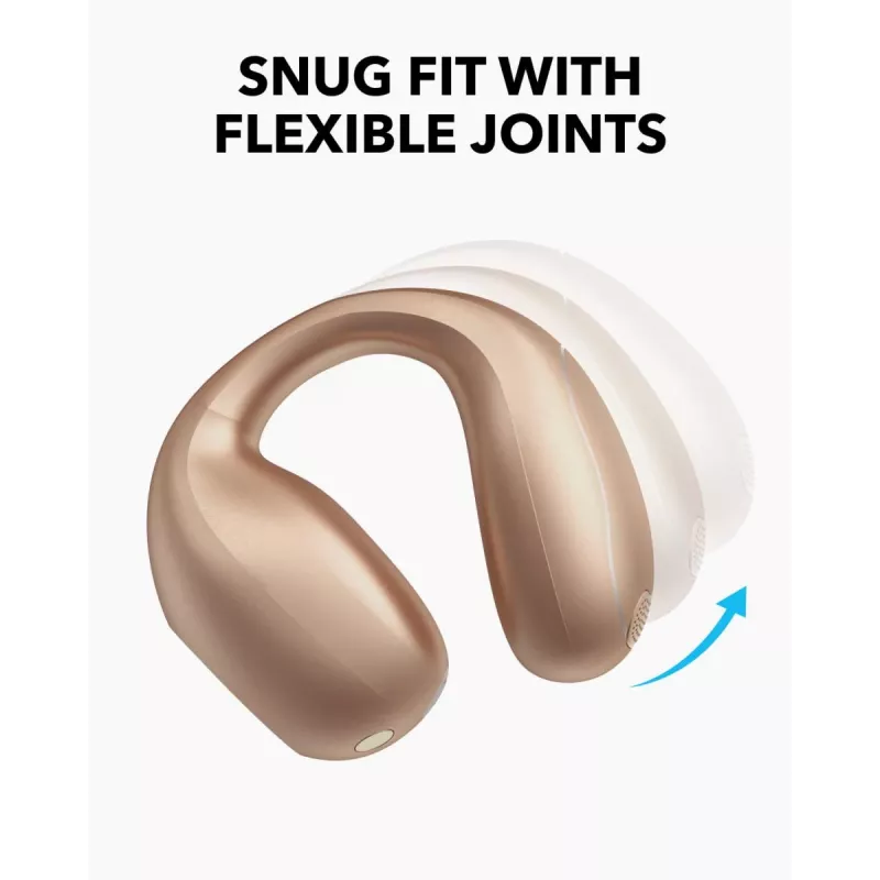 Anker Soundcore C40i Open-Ear Wireless Earbuds, Desert Bronze