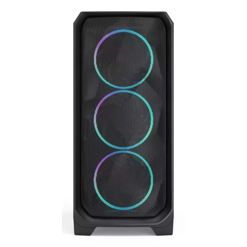 PC Case Fractal Design Meshify 3 Black RGB TG Light Tint ATX