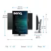 BenQ RD240Q computer monitor 61.2 cm (24.1 inch) 2560 x 1600 pixels WQXGA LCD Black