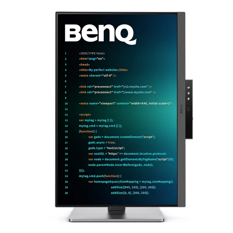 BenQ RD240Q computer monitor 61.2 cm (24.1 inch) 2560 x 1600 pixels WQXGA LCD Black