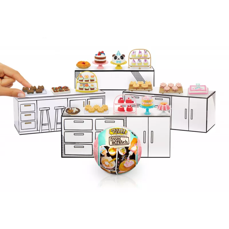 Miniverse Make It Mini From Scratch in PDQ Series 1, 8 yr(s), Multicolour, Plastic