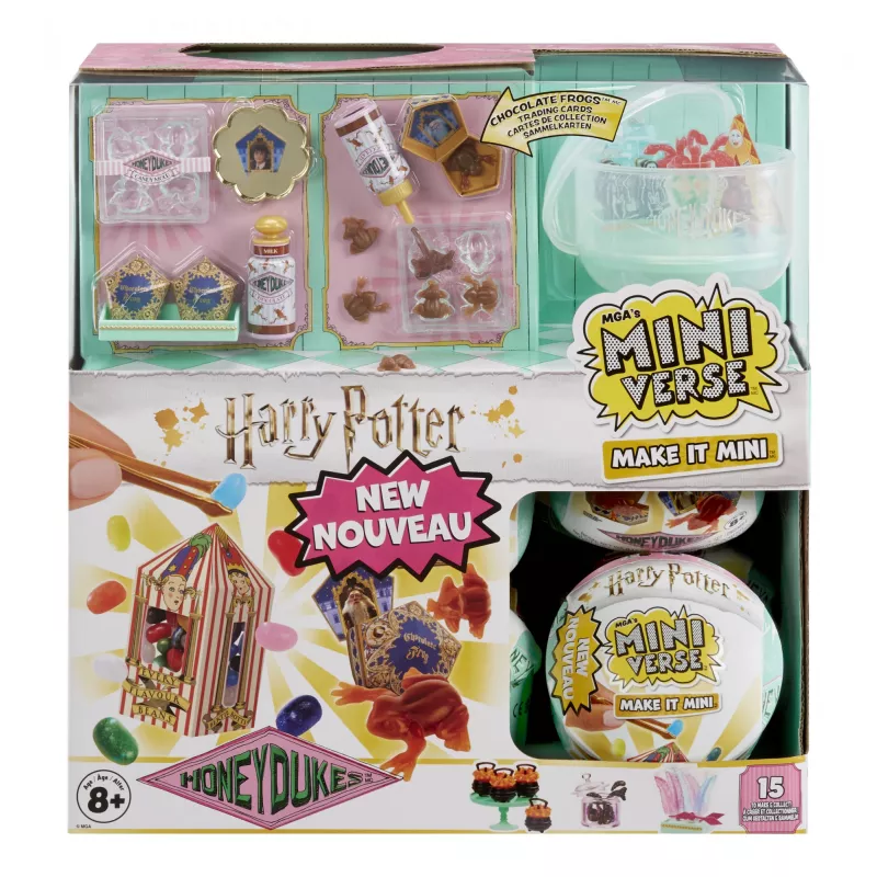 Miniverse Make It Mini Harry Potter Honeydukes in PDQ, 8 yr(s), Multicolour, Plastic