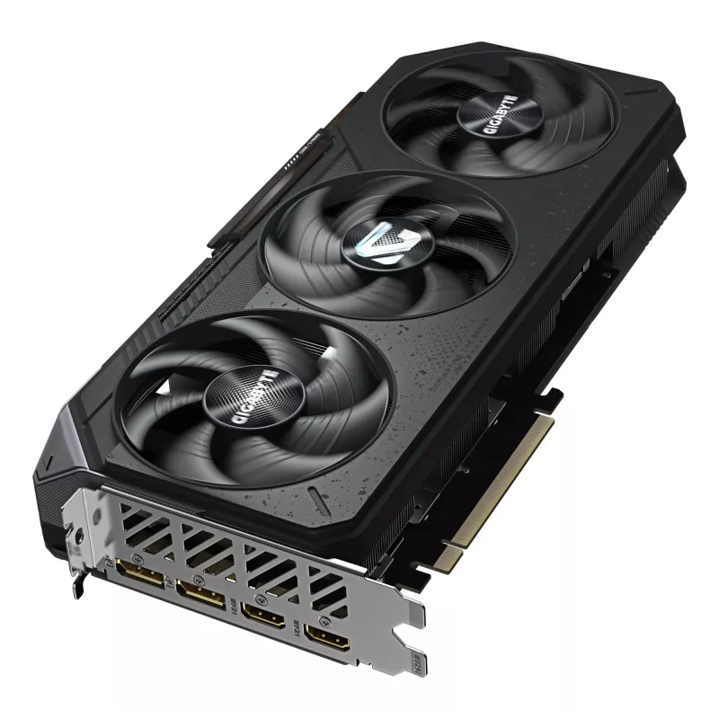 GIGABYTE graphics card Radeon RX 9070 — 16 GB GDDR6, PCIe 5.0, 256-bit, 2700 MHz boost, 2×HDMI 2.1b, 2×DP 2.1a, 3 fans