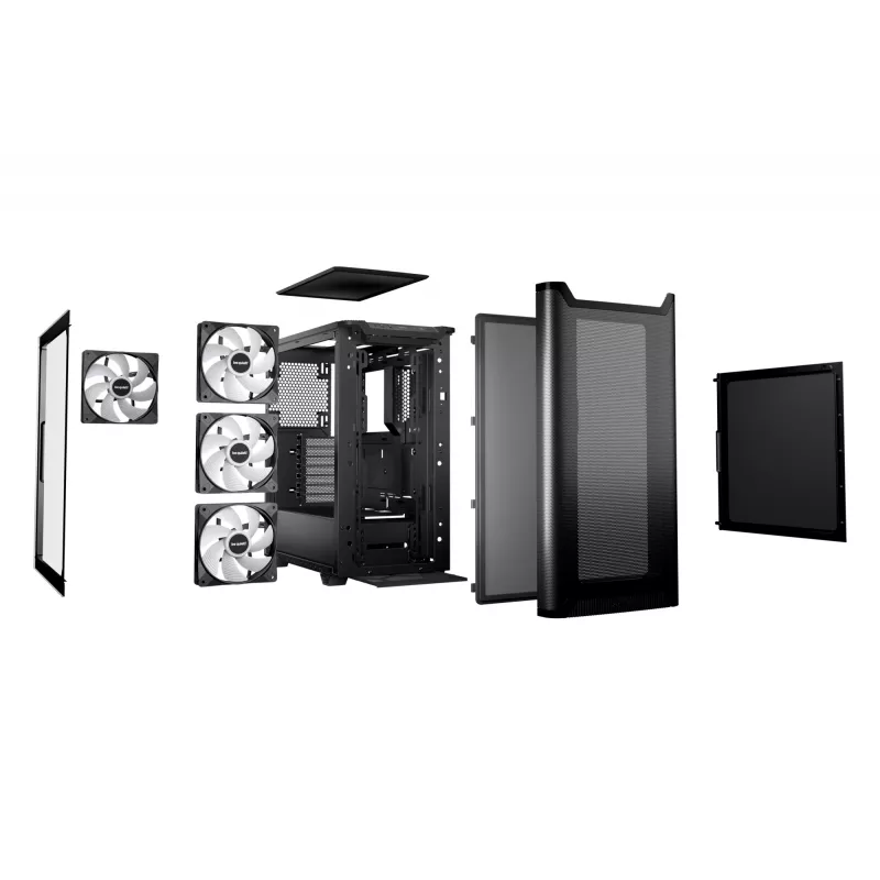 PC Case be quiet! Pure Base 501 DX Black Midi Tower