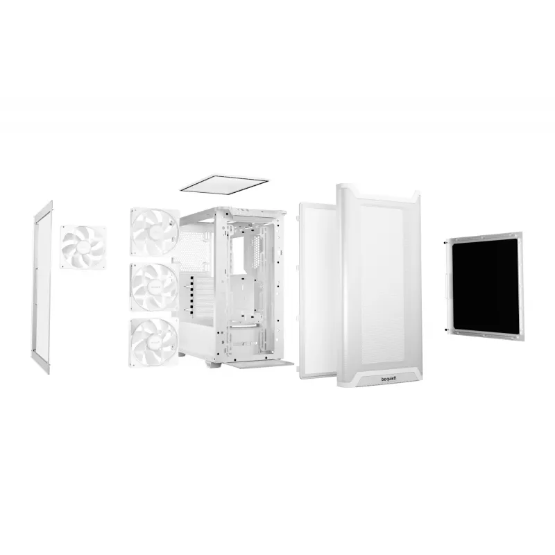 PC Case be quiet! Pure Base 501 LX White Midi Tower