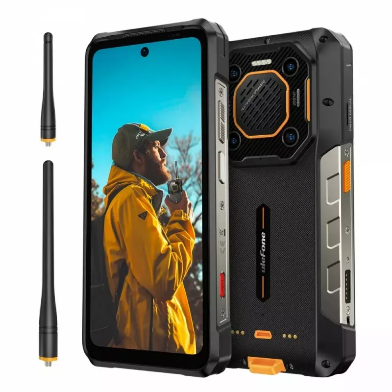 Smartphone UleFone Armor 26 Ultra 6.1 inch 12GB RAM 512GB storage Black