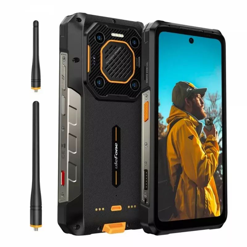 Smartphone UleFone Armor 26 Ultra 6.1 inch 12GB RAM 512GB storage Black