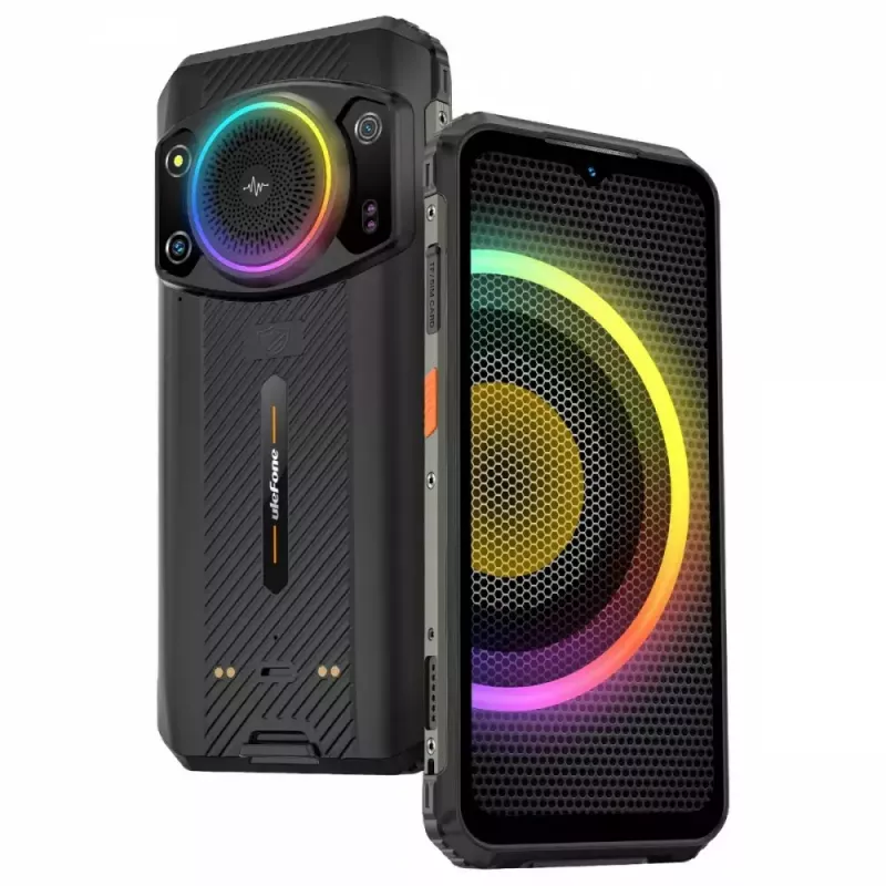 Smartphone UleFone Armor 21 — 6.58 inch display, 8 GB RAM, 256 GB storage, Black