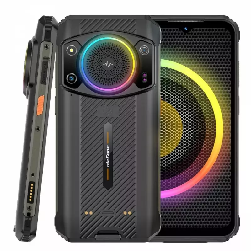 Smartphone UleFone Armor 21 — 6.58 inch display, 8 GB RAM, 256 GB storage, Black