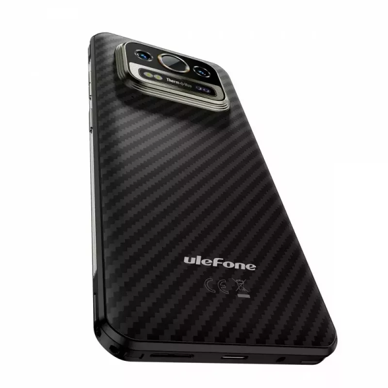 Smartphone UleFone Armor 25T 6.0 inch 6/256GB Frost Black, Energy class B