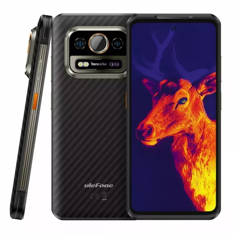 Smartphone UleFone Armor 25T 6.0 inch 6/256GB Frost Black, Energy class B