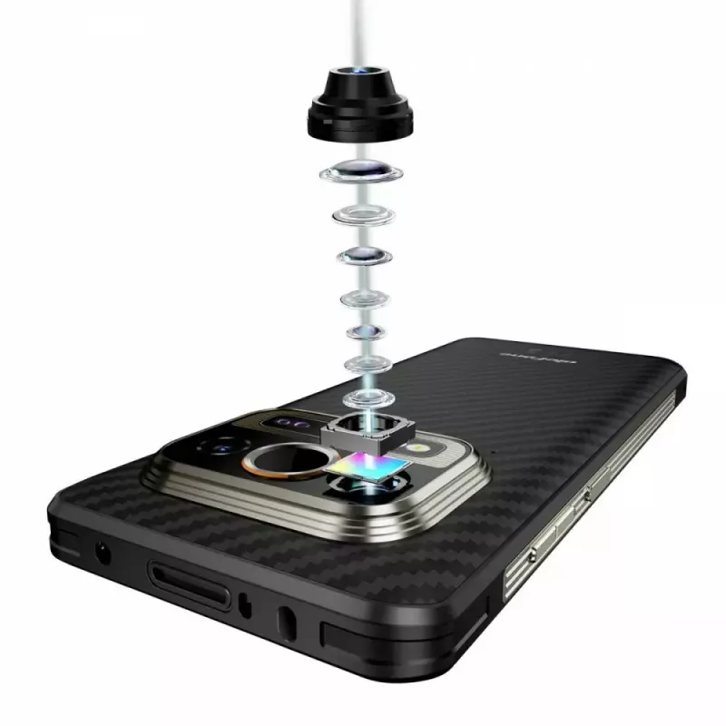 Smartphone UleFone Armor 25T 6.0 inch 6/256GB Frost Black, Energy class B