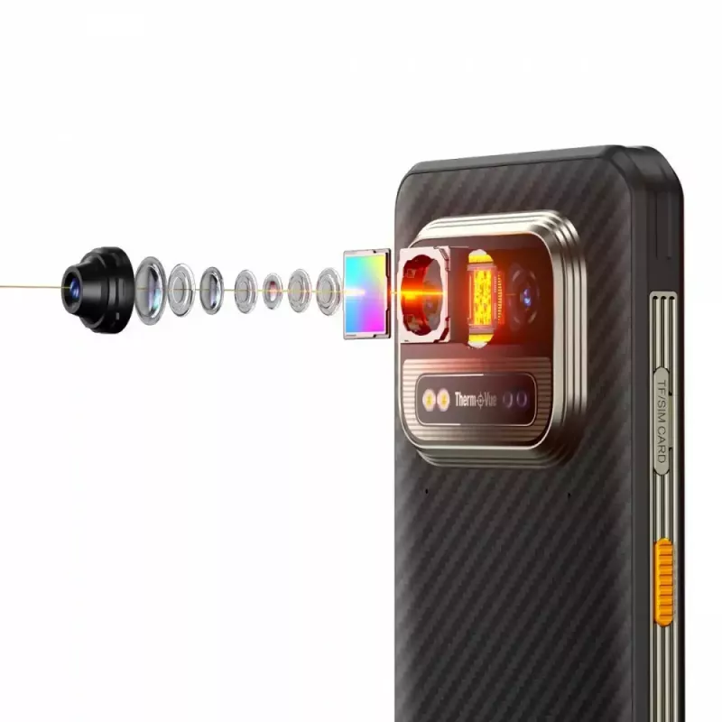 Smartphone UleFone Armor 25T 6.0 inch 6/256GB Frost Black, Energy class B