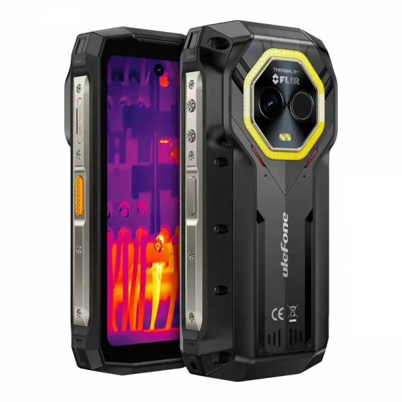 Smartphone UleFone Armor Mini 20T Pro 5G, 4.7-inch display, 8GB RAM, 256GB storage, Black