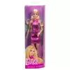 Barbie Fashionistas Doll #230 in Metallic Pink Minidress with Heart Cut-Out, Blond Hair