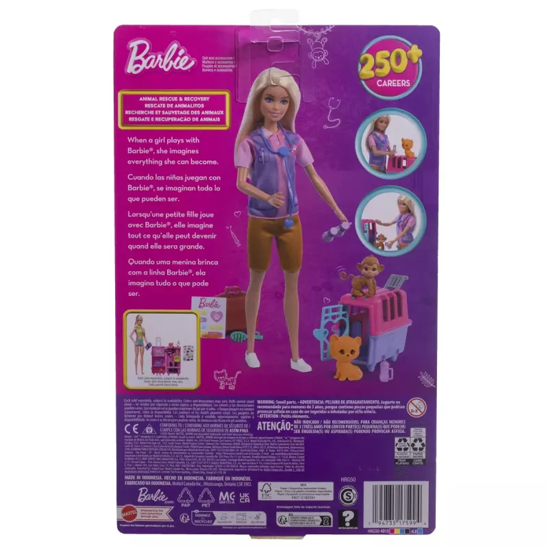 Fashion Doll Mattel Barbie HRG50 Multicolour 3+ Years