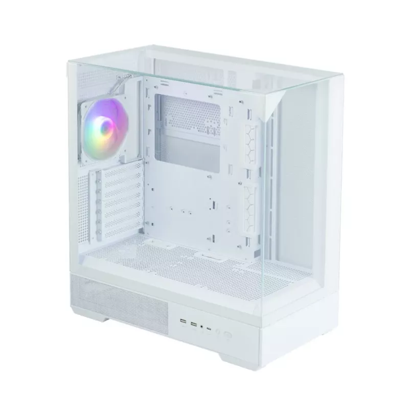 PC case Zalman P40 Prism White Midi Tower