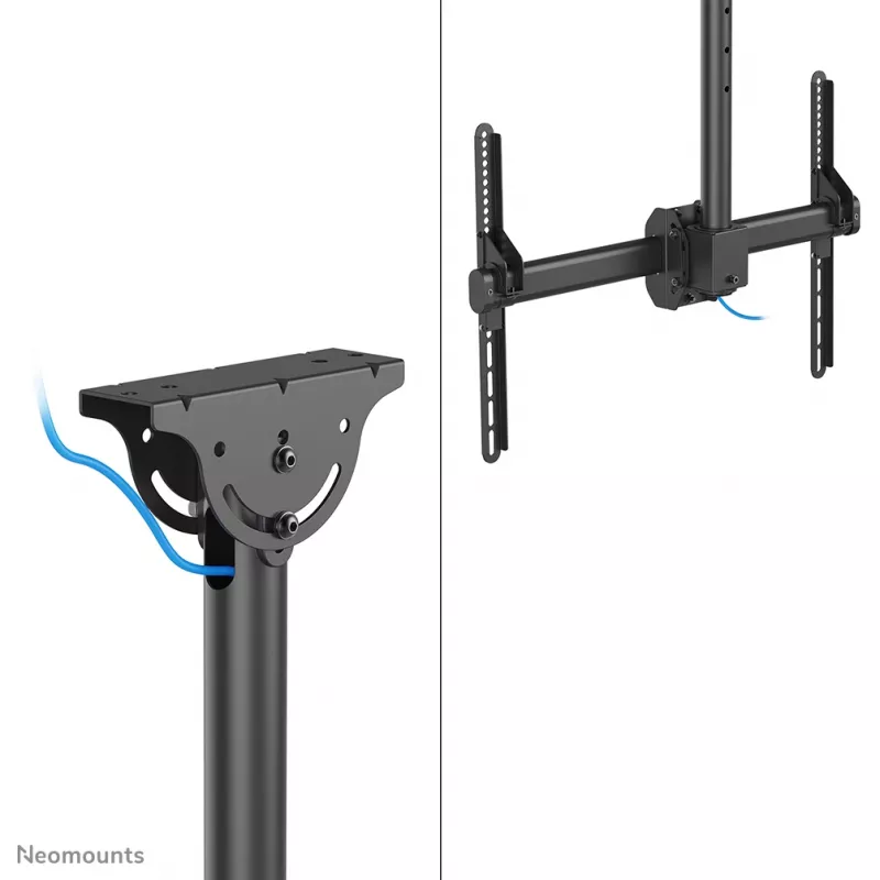 Neomounts CL35-440BL16L Monitor/TV mount ceiling 37-70 inch - h 106-156 cm