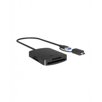 ICY BOX IB-CR302-CU3 card reader USB 3.2 Gen 1 (3.1 Gen 1) Type-A Black