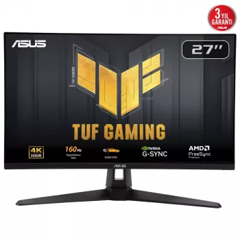 ASUS TUF Gaming VG27UQ1A computer monitor 68.6 cm (27 inch) 3840 x 2160 pixels 4K Ultra HD LCD Black