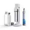 Soda maker BRITA Carbonator 1046730 White — compact countertop carbonator with 2 bottles (231×126×443 mm)