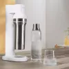 Soda maker BRITA Carbonator 1046730 White — compact countertop carbonator with 2 bottles (231×126×443 mm)