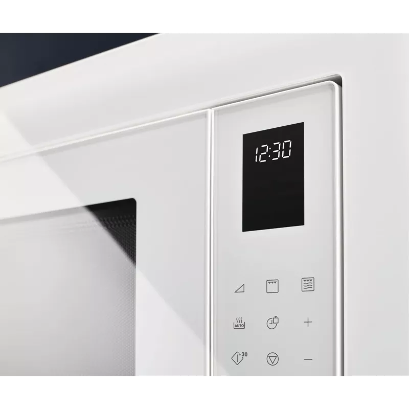 Solo microwave Electrolux LMS2203EMX — 700 W, 20 L, stainless steel/black, built-in (56×35×38 cm)
