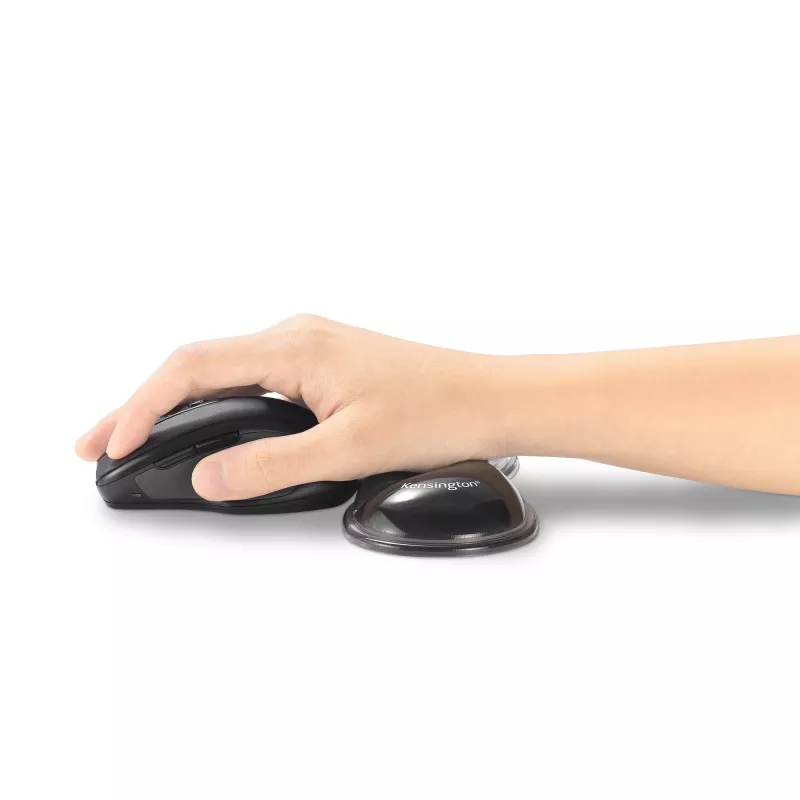 Kensington Slim Duo Gel Mouse/Trackball Wrist Rest - Grey, Grey, Gel, Thermoplastic polyurethane (TPU), China, MIL-STD-810H Method 504.3 Contamination by Fluids, 192 mm, 72 mm