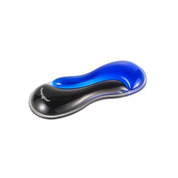 Kensington Slim Duo Gel Mouse/Trackball Wrist Rest - Blue, Blue, Gel, Thermoplastic polyurethane (TPU), China, MIL-STD-810H Method 504.3 Contamination by Fluids, 192 mm, 72 mm