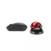 Kensington K62440WW Slim Duo Gel Mouse/Trackball Wrist Rest, 192 x 72 x 22 mm, Red