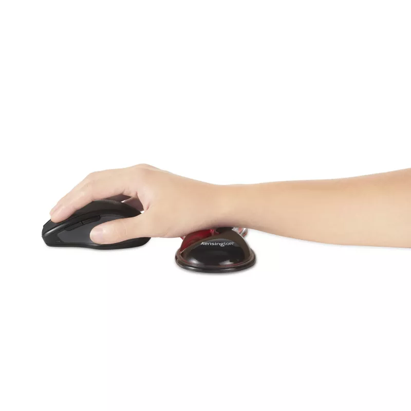 Kensington K62440WW Slim Duo Gel Mouse/Trackball Wrist Rest, 192 x 72 x 22 mm, Red
