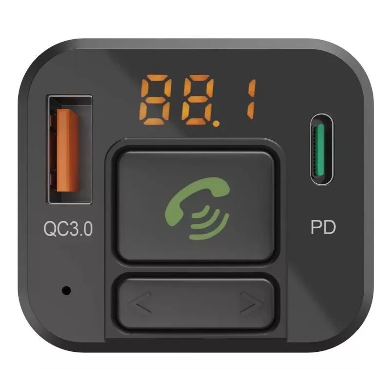 Hama 00014169 FM transmitter 87.6 - 107.9 MHz Black, Silver