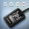 SSD enclosure AXAGON ADM2-AM USB-A 10Gbps for single M.2 NVMe/SATA drive, USB 3.2 Gen 2, 10 cm cable, black