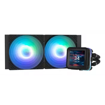 Zalman ALPHA2 DS A24 BLACK computer cooling system Processor All-in-one liquid cooler 12 cm 1 pc(s)