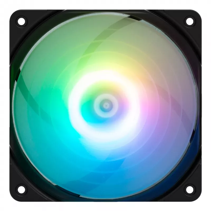 Cooling fan ZALMAN ZM-AF 120R ARGB BLACK 120mm with ARGB lighting