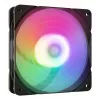 Cooling fan ZALMAN ZM-AF 120R ARGB BLACK 120mm with ARGB lighting