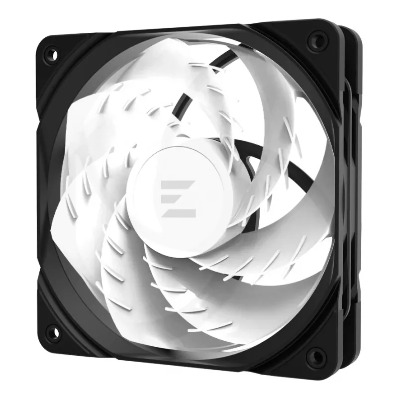 Cooling fan ZALMAN ZM-AF 120R ARGB BLACK 120mm with ARGB lighting