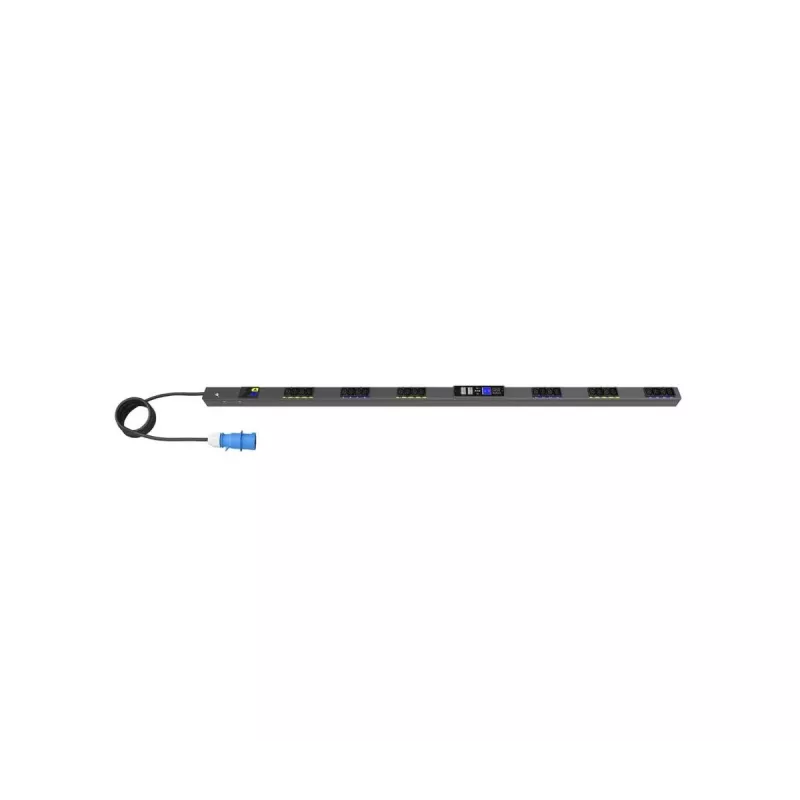 EATON CORPORATION Switched G4 Rack PDU, 0U, 39U, IEC-60309 input, 3m cord, 1ph, 7.4kW, 32A, 200-240V, 24 outlets (12)C13, (12)C39