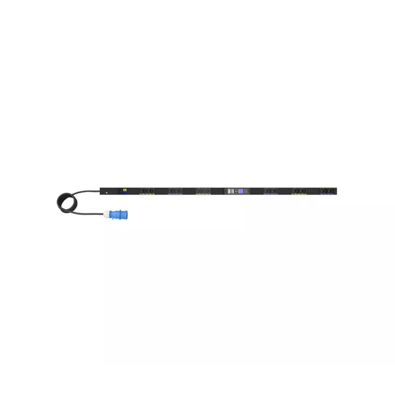 EATON CORPORATION Switched G4 Rack PDU, 0U, 39U, IEC-60309 input, 3m cord, 1ph, 7.4kW, 32A, 200-240V, 24 outlets (12)C13, (12)C39